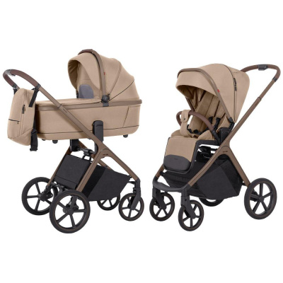 Коляска 2 в 1 Carrello Vector CRL-6550 Foam Beige 01